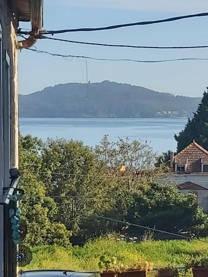 Vivienda Con Terraza En Playas De Baiona Apartman Kültér fotó