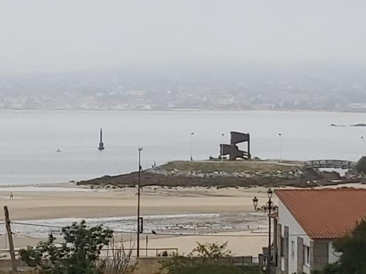 Vivienda Con Terraza En Playas De Baiona Apartman Kültér fotó