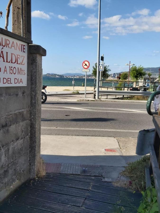 Vivienda Con Terraza En Playas De Baiona Apartman Kültér fotó