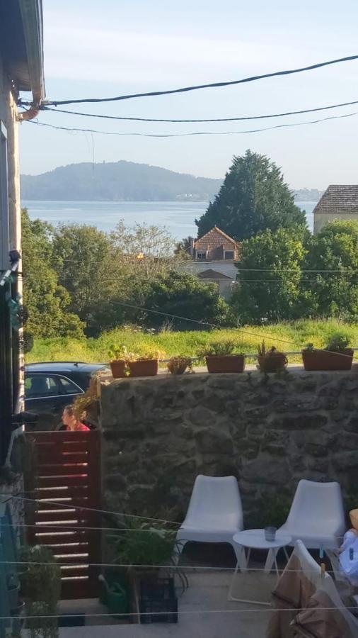 Vivienda Con Terraza En Playas De Baiona Apartman Kültér fotó