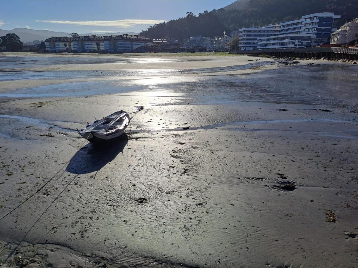 Vivienda Con Terraza En Playas De Baiona Apartman Kültér fotó